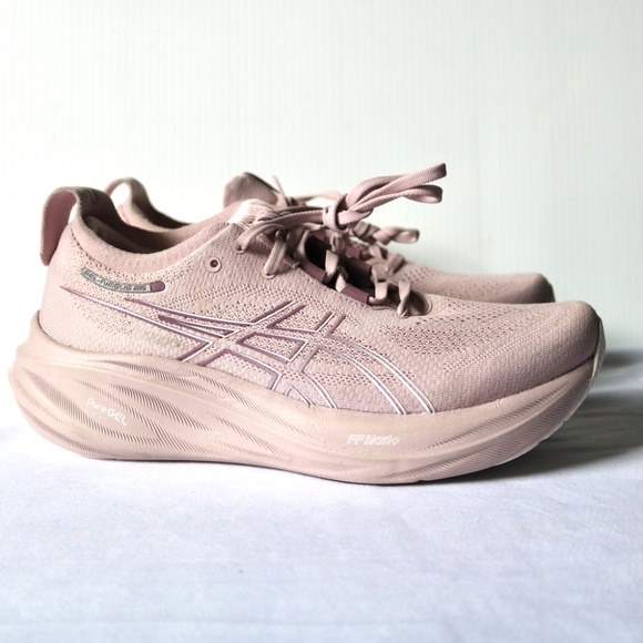 New ASICS Gel Nimbus Pure Gel Running Shoes Sneakers Women's Size 10 Pink - Picture 5 of 8